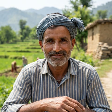 AI-generated illustration representing the Barwala people
