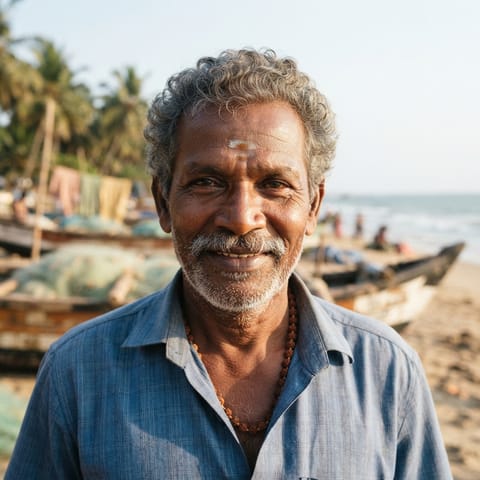 AI-generated illustration representing the Neyyala people