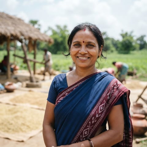 AI-generated illustration representing the Chudiya people