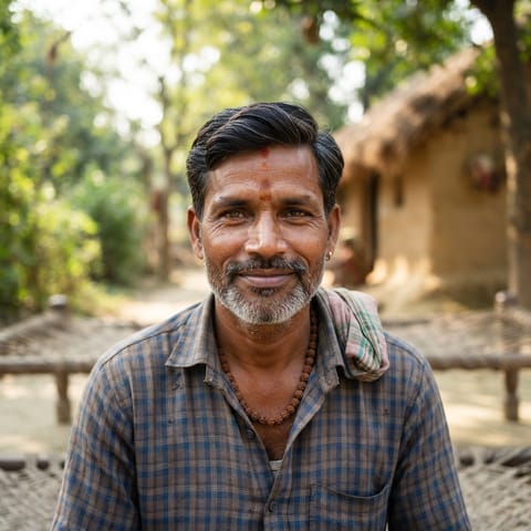 AI-generated illustration representing the Gorait people