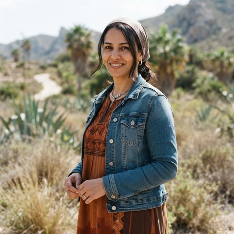 AI-generated illustration representing the Libyans people