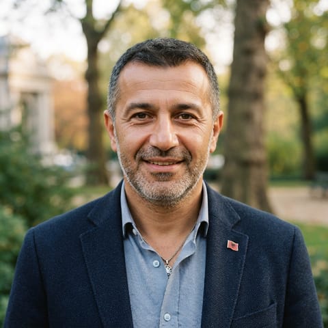 AI-generated illustration representing the Albanians people
