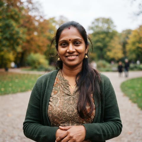 AI-generated illustration representing the Tamil people