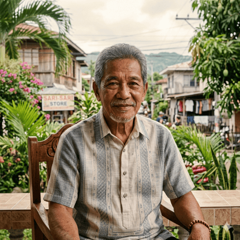 AI-generated illustration representing the Cebuano people