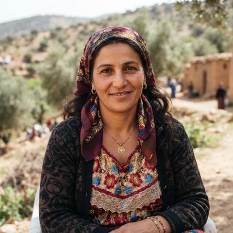 AI-generated illustration representing the Vlax Romani people