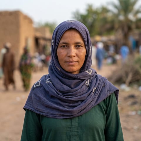 AI-generated illustration representing the Soliman Bedouins people