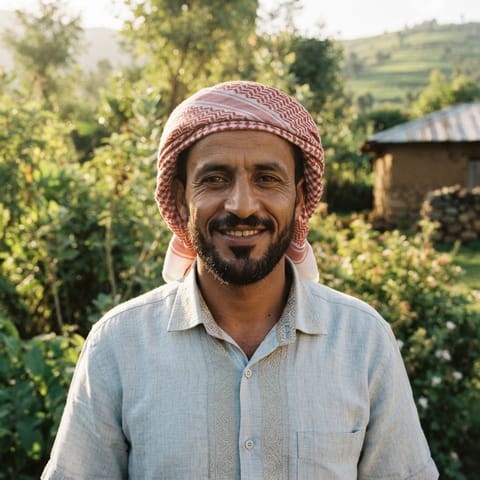 AI-generated illustration representing the Yemeni Arabs people