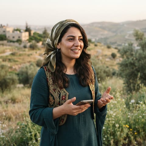 AI-generated illustration representing the Sorani Kurds people