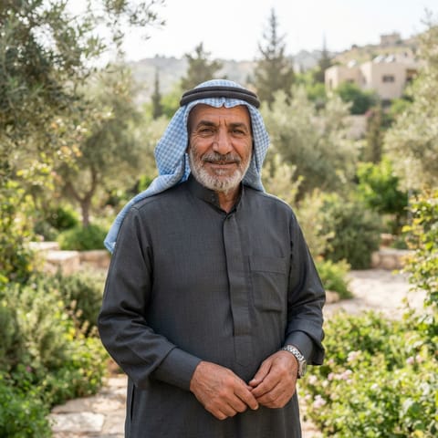 AI-generated illustration representing the Syrian Arabs people