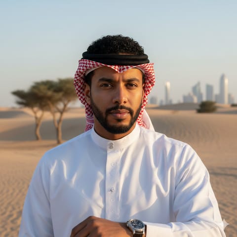 AI-generated illustration representing the Arabized Africans people