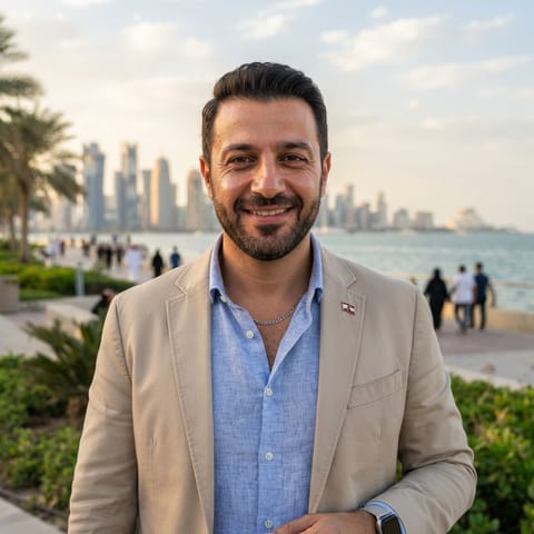 AI-generated illustration representing the Lebanese Arabs people