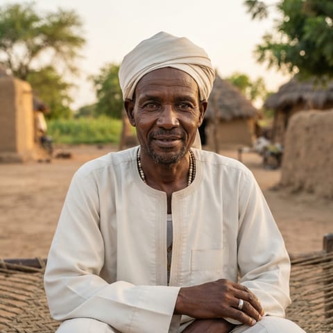 AI-generated illustration representing the Liri people