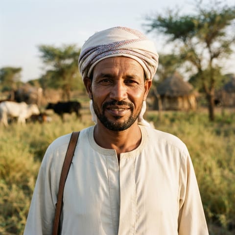 AI-generated illustration representing the Selim people