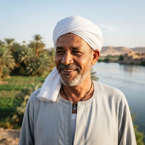 AI-generated illustration representing the Shaikia people