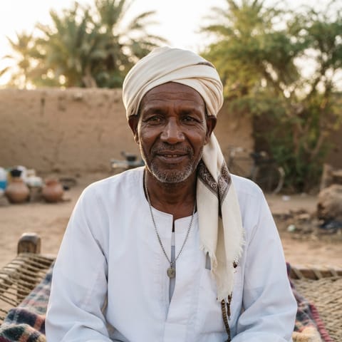 AI-generated illustration representing the Sherifi people
