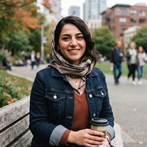 AI-generated illustration representing the Sorani Kurds people