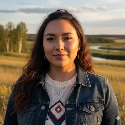 AI-generated illustration representing the Metis people