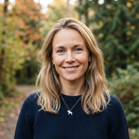 AI-generated illustration representing the Swedes people