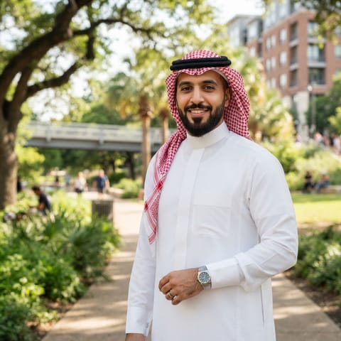 AI-generated illustration representing the Najdi Arabs people