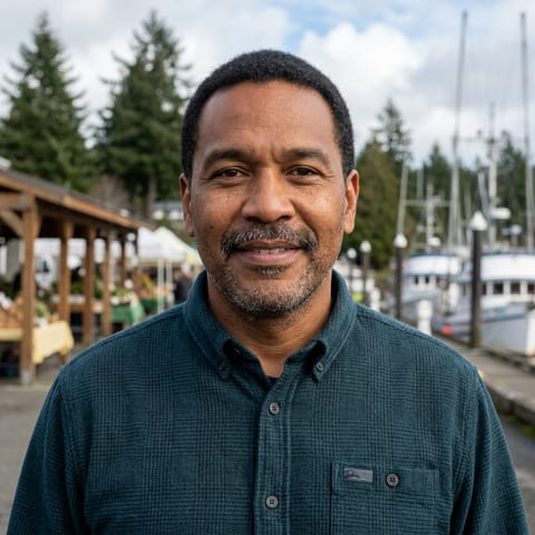 Illustration générée par IA représentant le peuple Lower Chehalis–Quinault