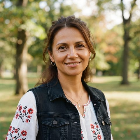 AI-generated illustration representing the Romanians people