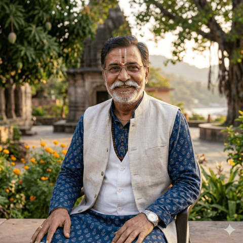 AI-generated illustration representing the Brahmin (Hindi) people