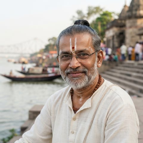 AI-generated illustration representing the Brahmin (Bengali) people
