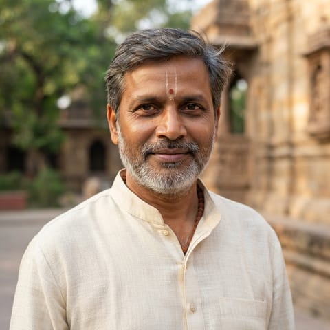 رسم توضيحي مُولَّد بالذكاء الاصطناعي يمثّل شعب Brahmin (Bhojpuri)