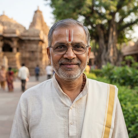 AI-generated illustration representing the Brahmin (Gujarati) people