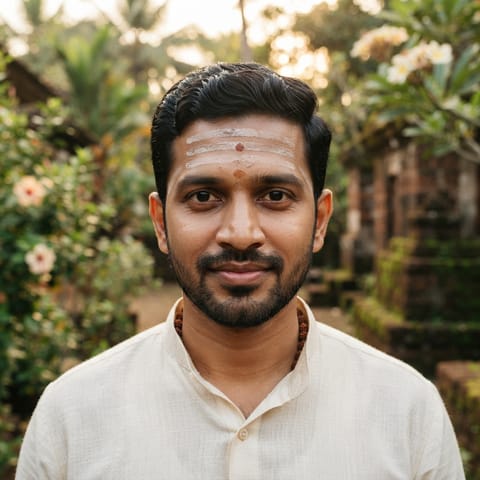 AI-generated illustration representing the Brahmin (Konkani) people