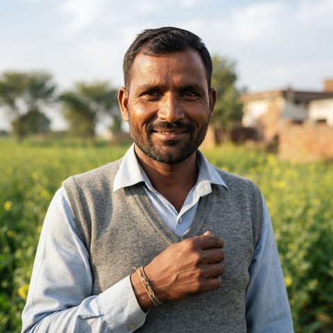 AI-generated illustration representing the Chamar (Haryanvi) people