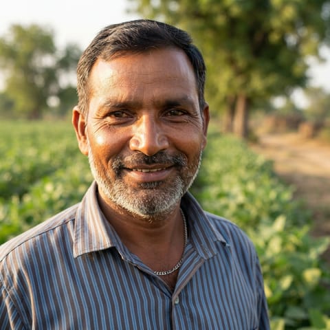 AI-generated illustration representing the Chamar (Malvi) people