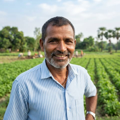 AI-generated illustration representing the Kurmi (Bhojpuri) people