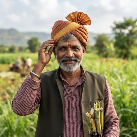 AI-generated illustration representing the Mahratta (Hindi) people
