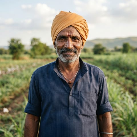 AI-generated illustration representing the Mahratta (Khandeshi) people