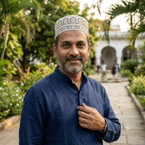 AI-generated illustration representing the Shaikh (Tamil) people