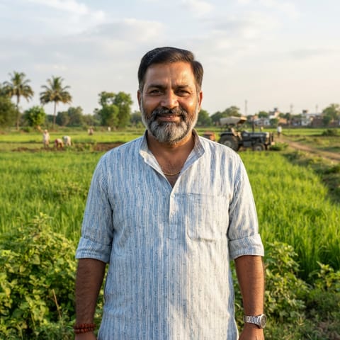 AI-generated illustration representing the Patel (Chhattisgarhi) people