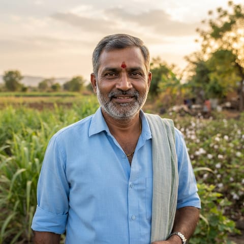 Illustration générée par IA représentant le peuple Patel (Khandeshi)