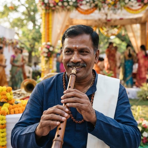 AI-generated illustration representing the Nai, Mangala (Telugu) people