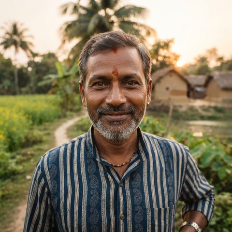 AI-generated illustration representing the Yadava (Bengali) people