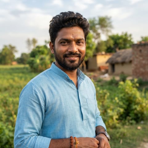 AI-generated illustration representing the Yadava (Awadhi) people