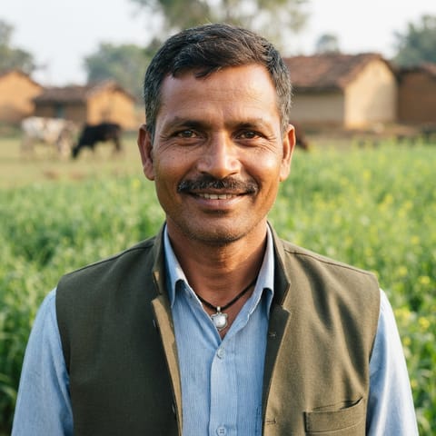 AI-generated illustration representing the Yadava (Sadri) people