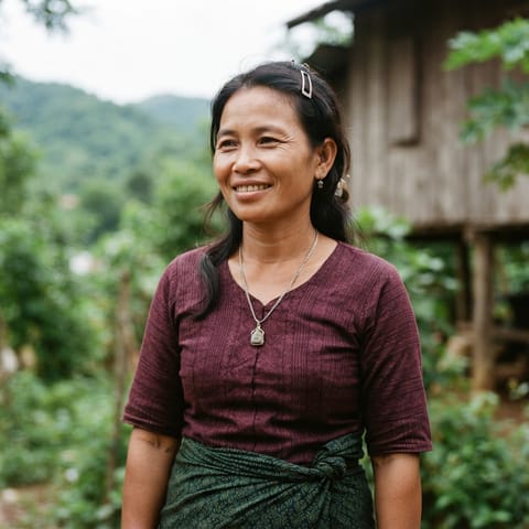 AI-generated illustration representing the Chak people
