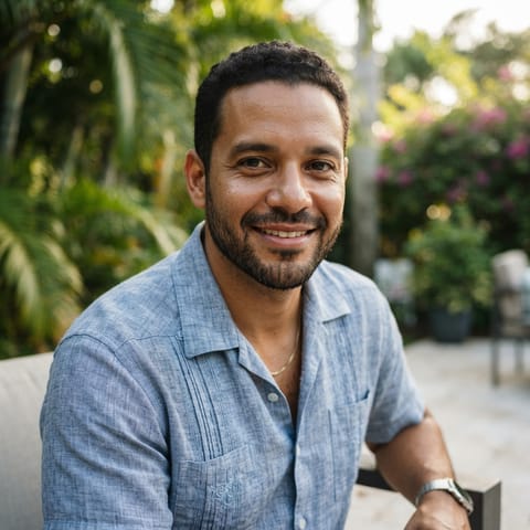 AI-generated illustration representing the Cubans people