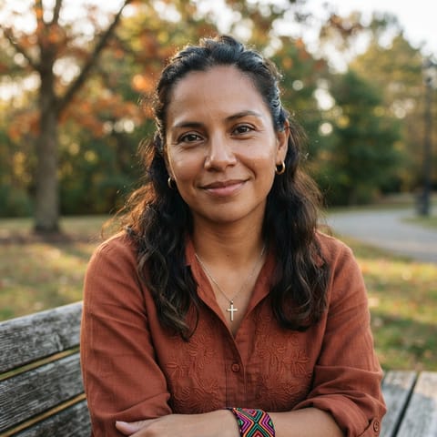 AI-generated illustration representing the Panamanians people