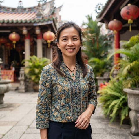 AI-generated illustration representing the Han Chinese (Teochew) people