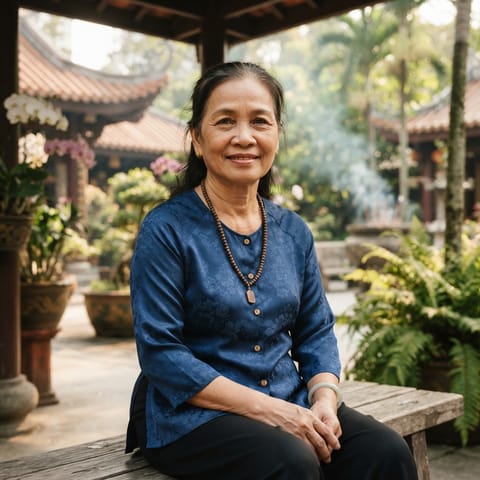 AI-generated illustration representing the Vietnamese people
