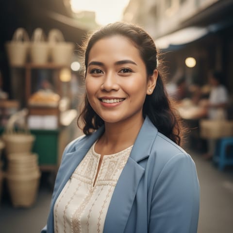 AI-generated illustration representing the Butuanon people