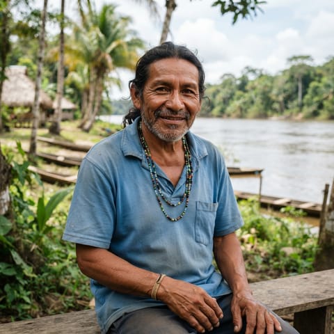 AI-generated illustration representing the Mapoyo people