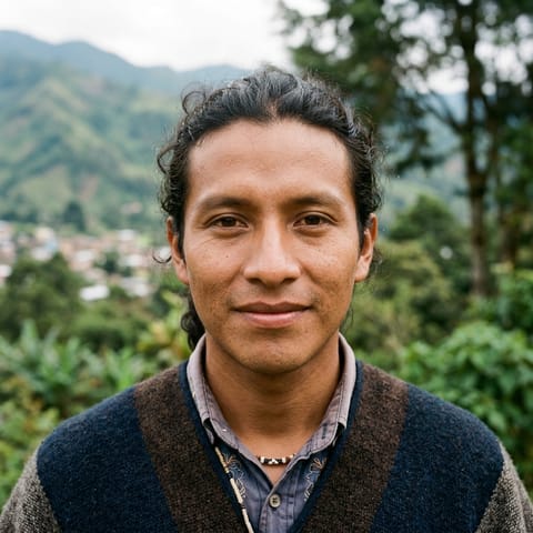 AI-generated illustration representing the Guanaca people